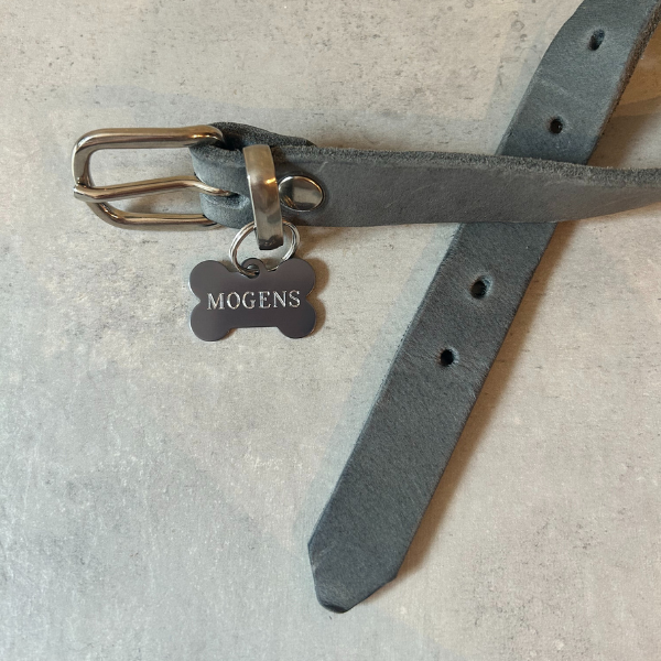 Hundetegn // Standard kødben lille (grå)