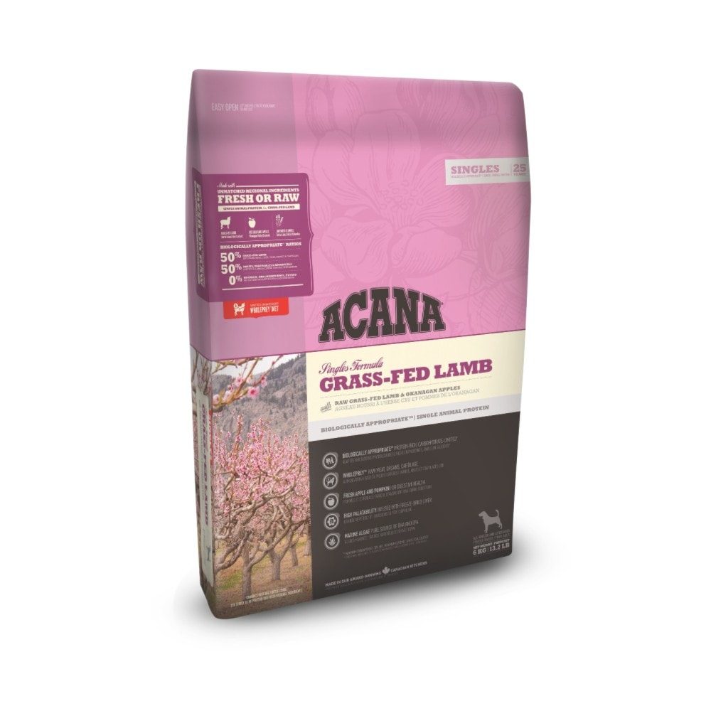 Acana Grass-fed Lamb // Tørfoder ideelt til hunde med følsom mave