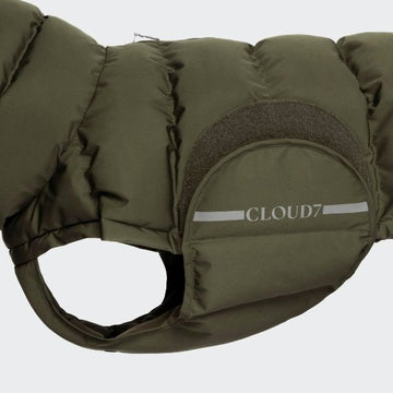 Cloud7 Alaska // Varm vinterjakke til hunde (olive) Str. 2