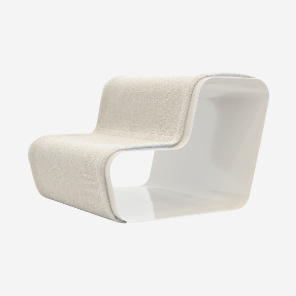 Dogbeam // Hundetrappe i pulverlakeret stål (hvid)