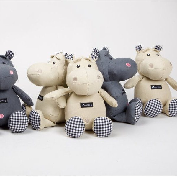 Henny The Hippo // Tøjbamse til hunde (beige)