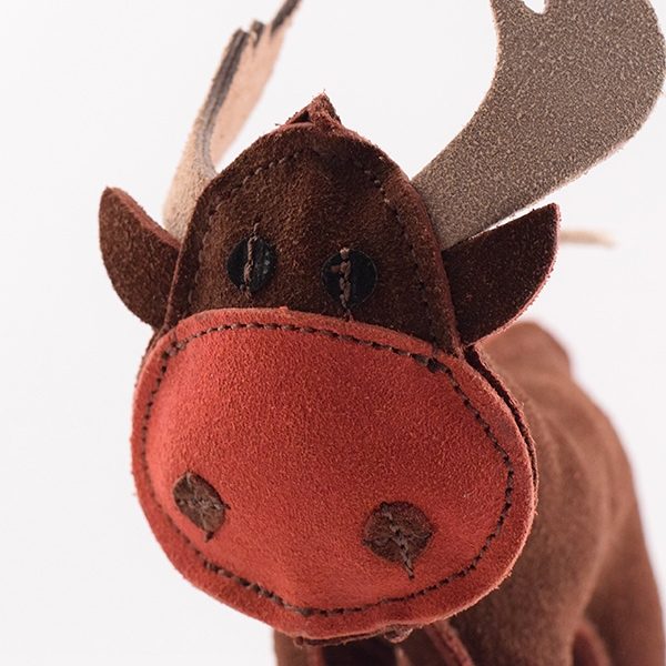Rudy the Reindeer // Naturligt julelegetøj til hunde (rensdyr)
