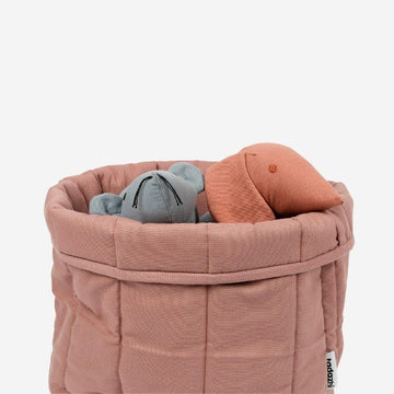 Tadazhi // Økologisk opbevaringskurv (rose)