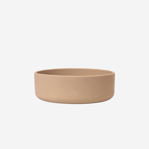 Tadazhi bowl // Hundeskål i silikone (beige)