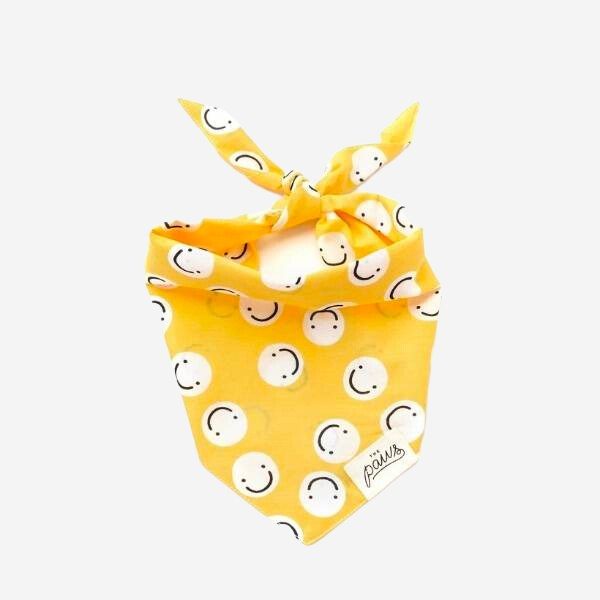 Friends // Hundebandana med smileys