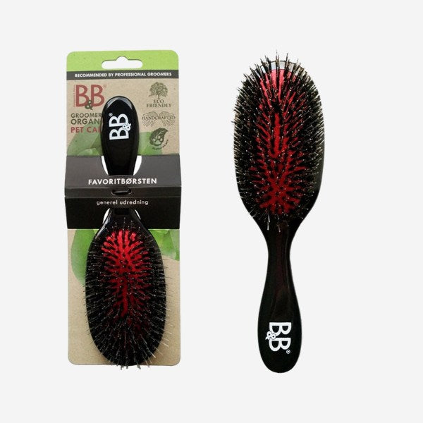 B&B Favoritbørsten // Skånsom børste, som giver shine til pelsen