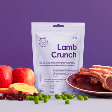 Buddy Lamb Crunch // Knasende godbidder med lam og tranebær