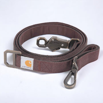 Carhartt Journeyman // Holdbar hundesnor i nylon (deep wine)
