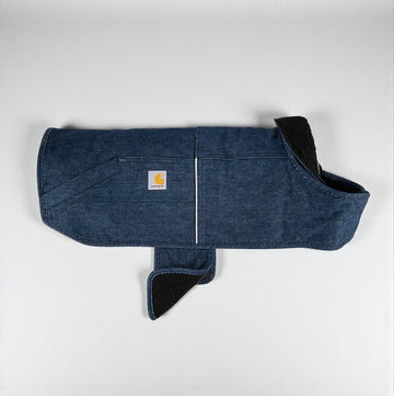 Carhartt Hundejakke // Vandafvisende denim hundejakke (blå)