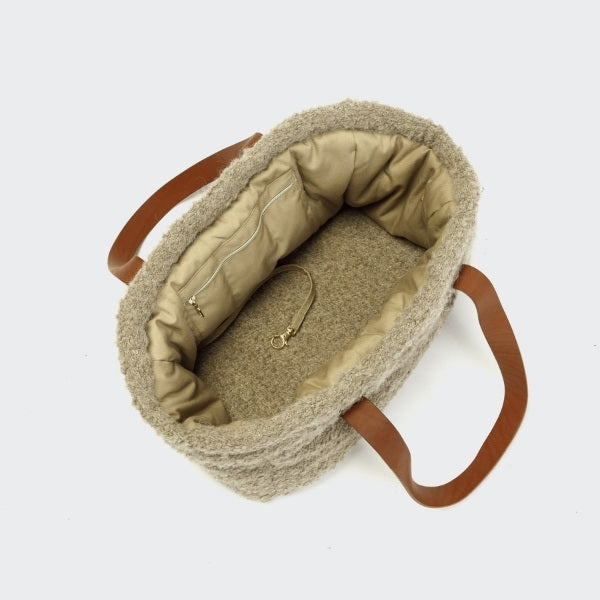Cloud7 Verona // Luksus hundetaske i uld (beige)