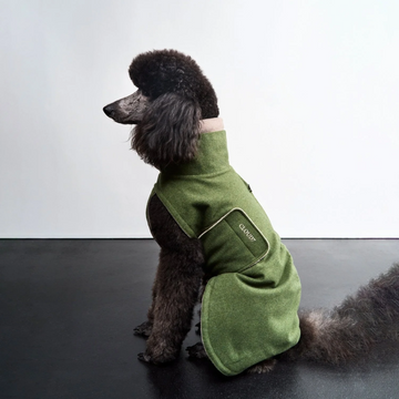 Cloud7 Brooklyn Long // Varmt og vandafvisende hundedækken (fern green)