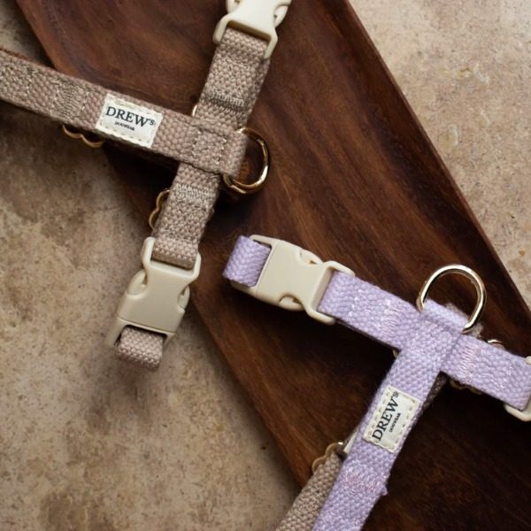 Drew's Dogwear Cortado // Justerbar y-sele (brun/beige)