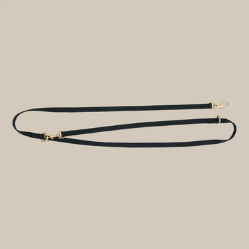 Drew's Dogwear Black // Justerbar hundesnor af bomuld (sort)