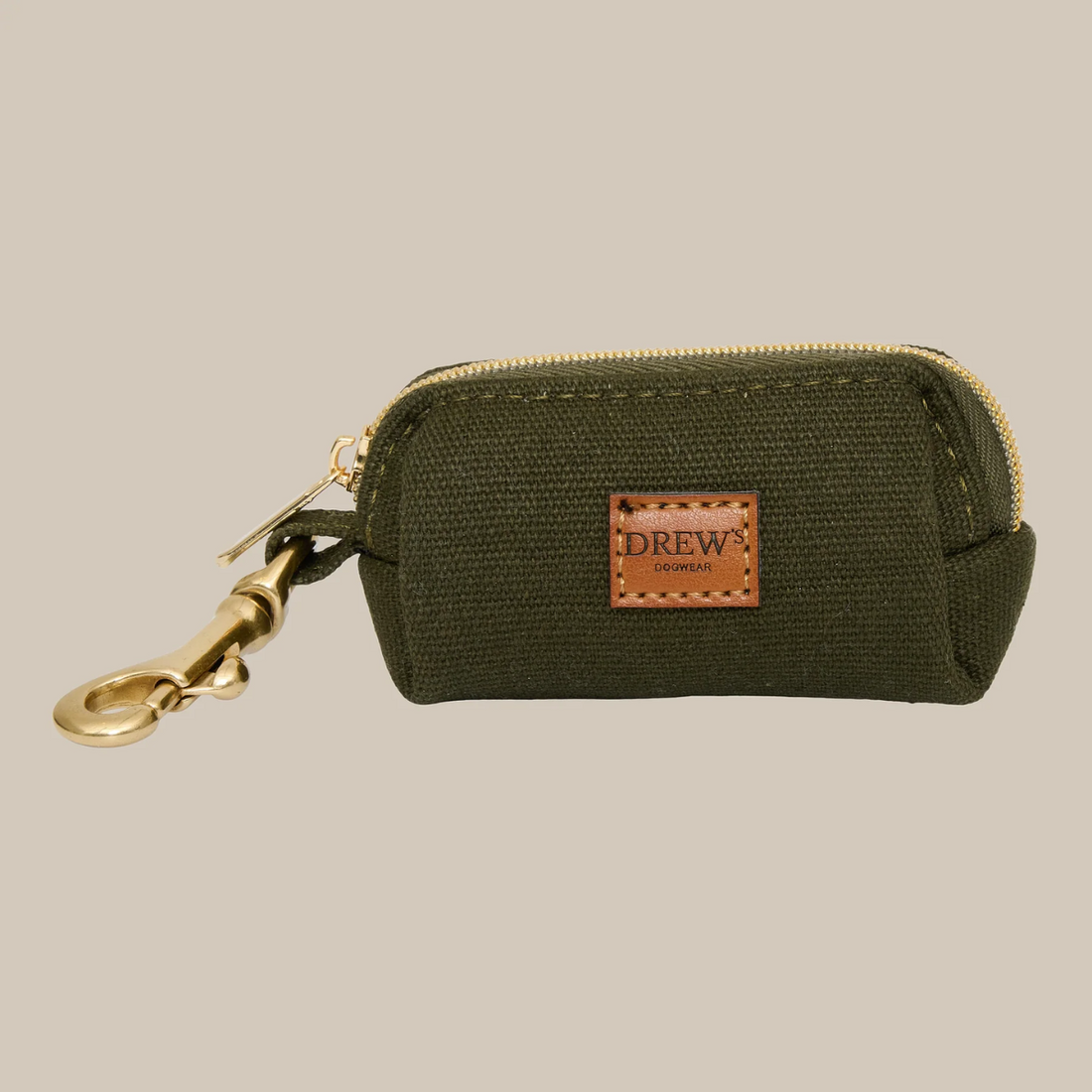 Drew's Dogwear Olive // Hundeposeholder (grøn)