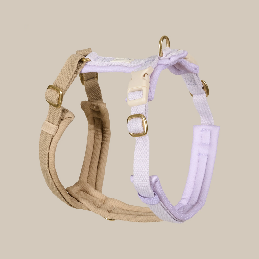 Drew's Dogwear Lavender Pro // Justerbar og blød y-sele (lavendel)