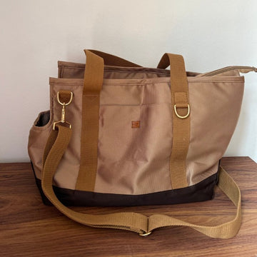 Drew's Dogwear Aspen // Hundetaske med teddy inderfor