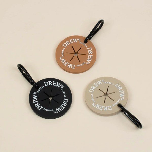 Drew's Dogwear // Hundeposeholder til brugte poser (beige)