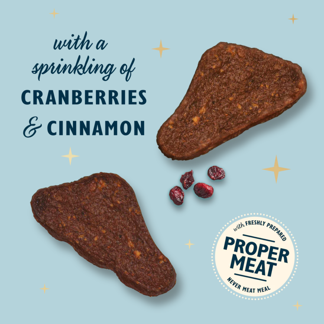 Lily's Kitchen Festive Turkey Jerky // Jerkysnack med kalkun, kanel og tranebær