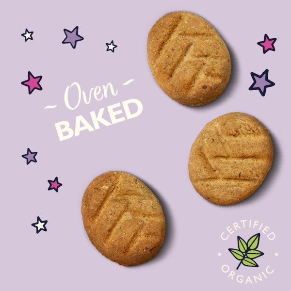 Organic Bedtime Biscuits // Økologiske hundekiks med afslappende effekt (70g)