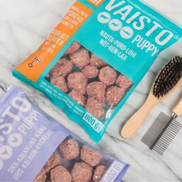 Mush Vaisto Puppy Lyslilla // Barf hvalpefoder (frost)