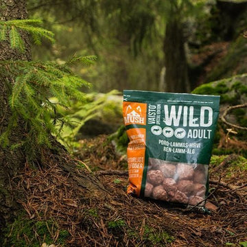 Mush Vaisto Wild // Mild barf til hunde med følsom mave (frost)