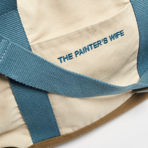 Constantin Bag // Farverig hundetaske med cross-body rem (blå/kaki)