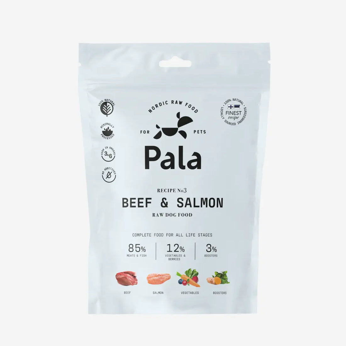 Pala Recipe 3 // Blødt hundefoder til kræsne hunde (okse, laks)