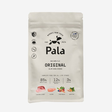 Pala Recipe 1 // Blødt hundefoder til kræsne hunde (kylling, okse, laks)