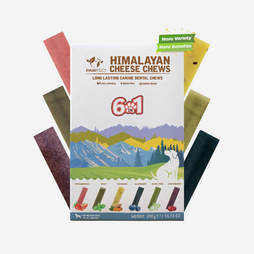 Pawfect Himalaya Variety // Naturlig og langtidsholdbare gnaveben (6 stk)