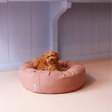 Tadazhi Donut Bed // Vaskbar donut hundeseng (rosaternet)
