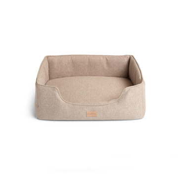 Shiro & Malou Mansion // Hundeseng med høje kanter (beige)