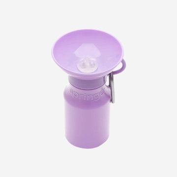Springer Bottle Mini // Drikkeflaske til hunde (lilla)