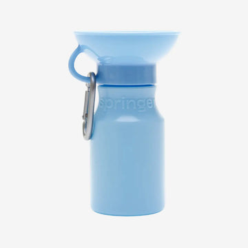 Springer Bottle Mini // Drikkeflaske til hunde (himmelblå)