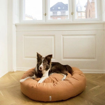 Tadazhi Donut Bed // Vaskbar donut hundeseng (lysebrun)
