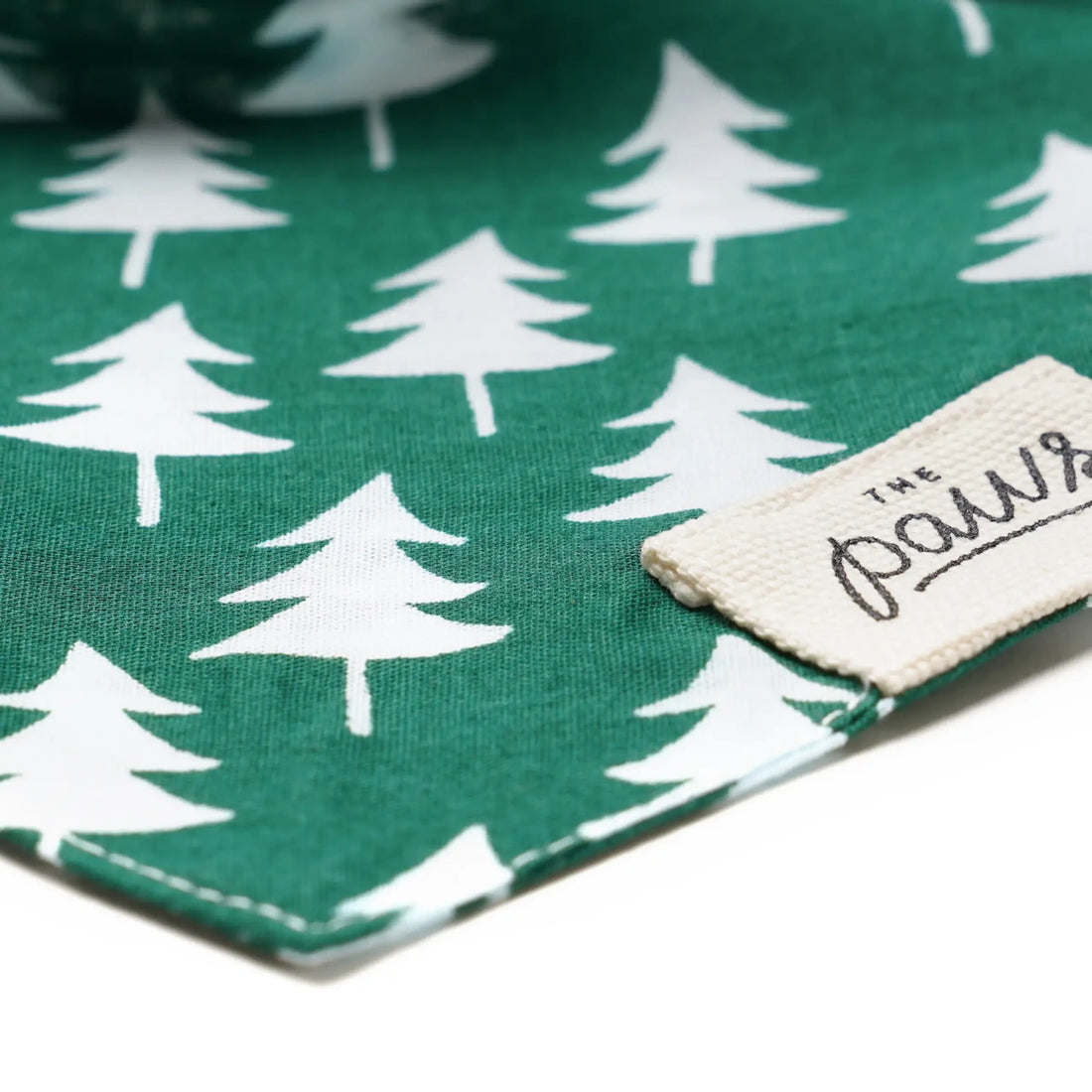 Rainier // Julebandana med juletræer (grøn)