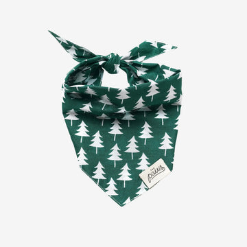 Rainier // Julebandana med juletræer (grøn)