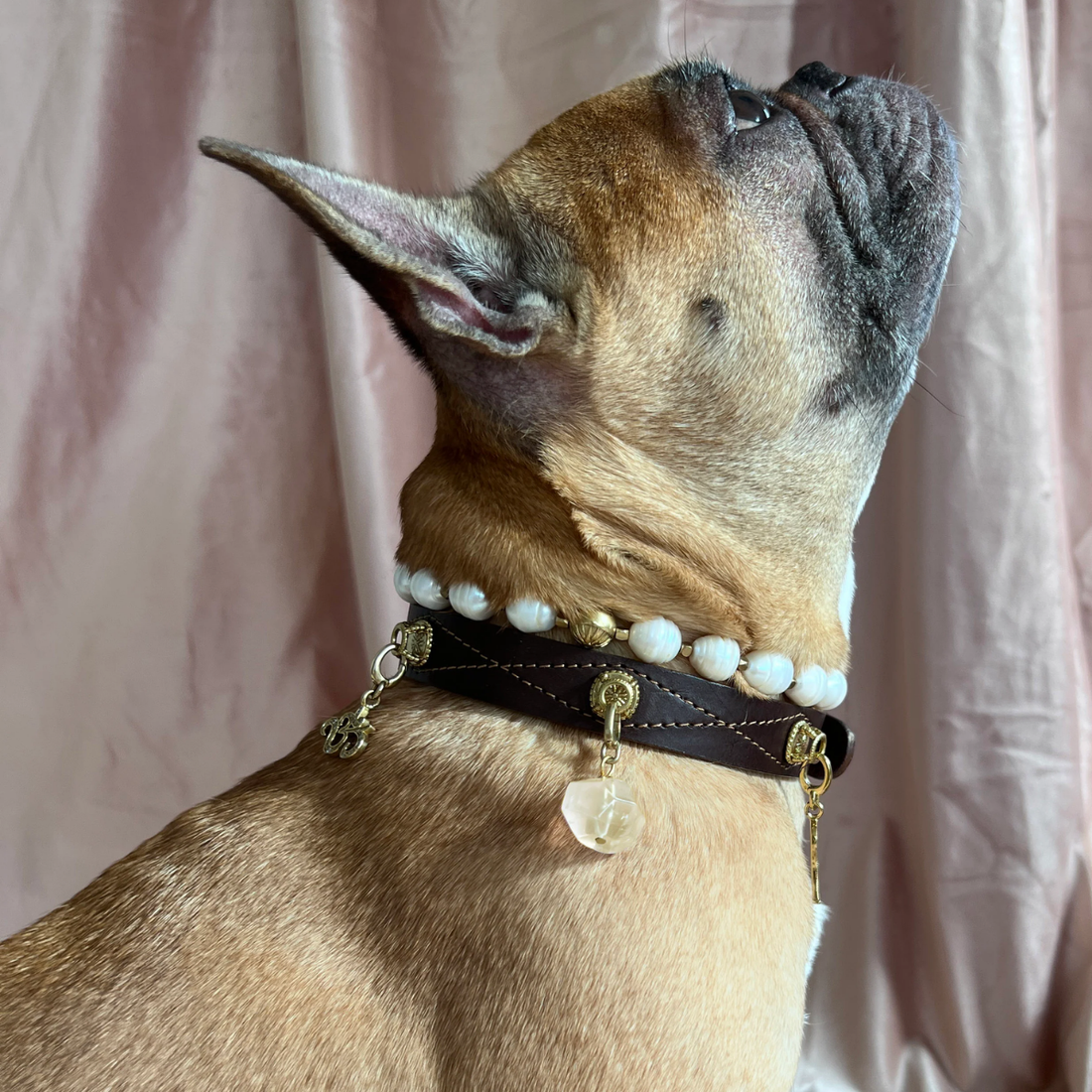 Unleash Cph Happiness Charm - Lemon Quartz // Vedhæng til hundehalsbånd