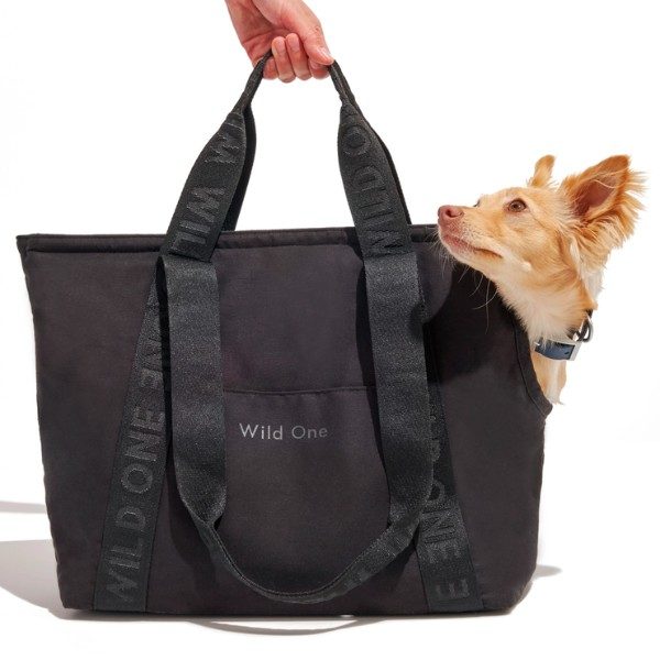 Wild One Everyday // Hundetaske til hunde op til 9 kg (sort)