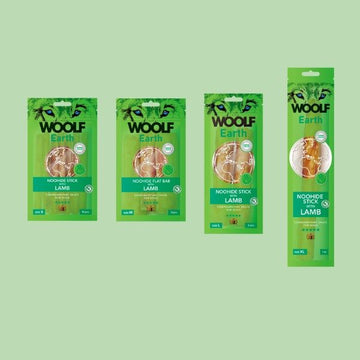 Woolf Noohide Lamb // Sund og sprød tyggesnack (lam)