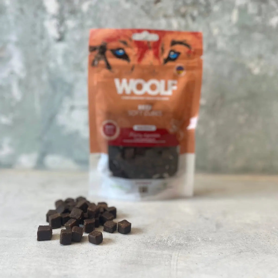 Woolf Soft Beef // Bløde og naturlige godbidder (okse)