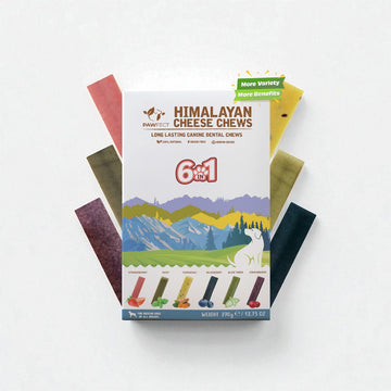 Pawfect Himalaya Variety // Naturlig og langtidsholdbare gnaveben (6 stk)