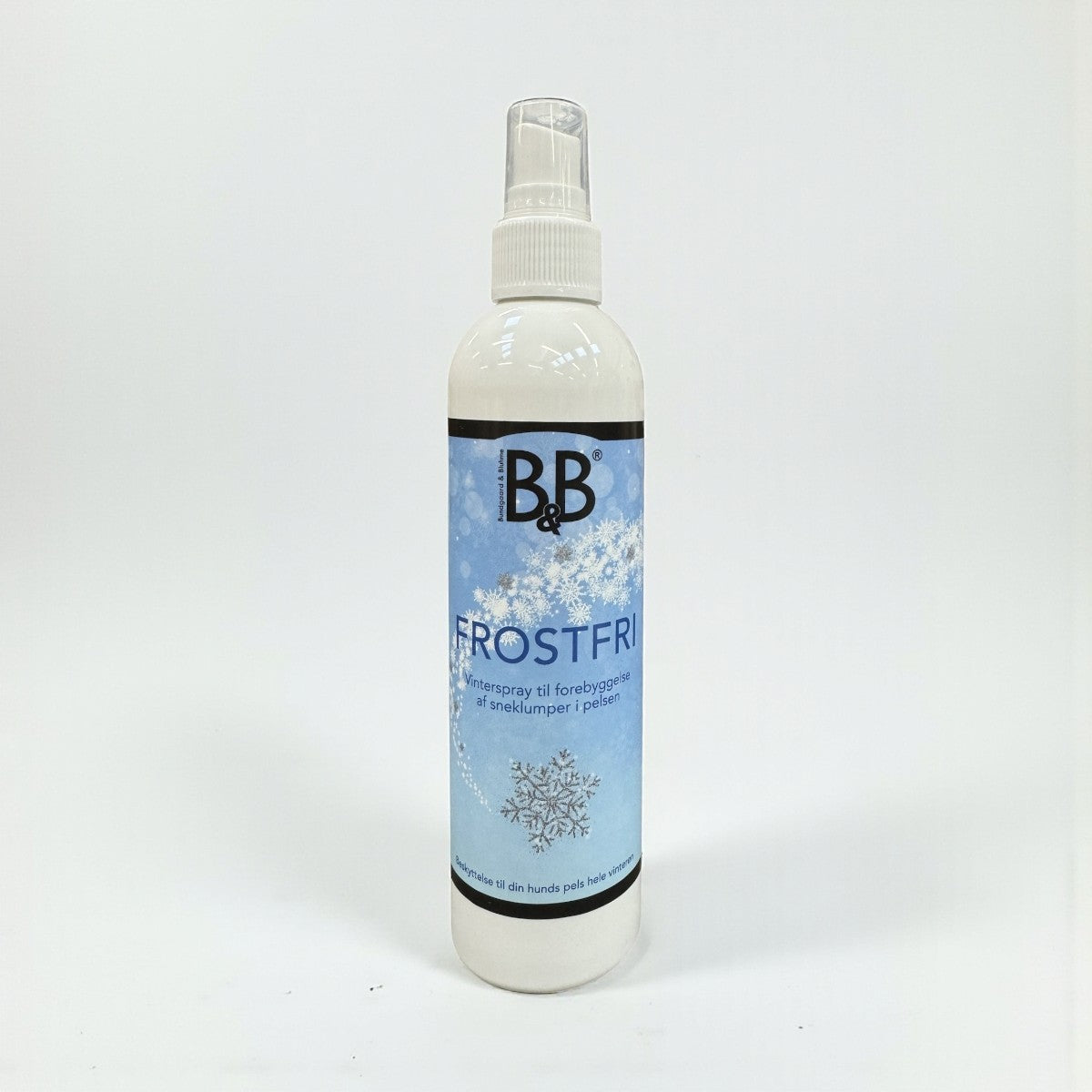 B&B Frostfri // Vinterspray som forebygger sneklumper i pelsen