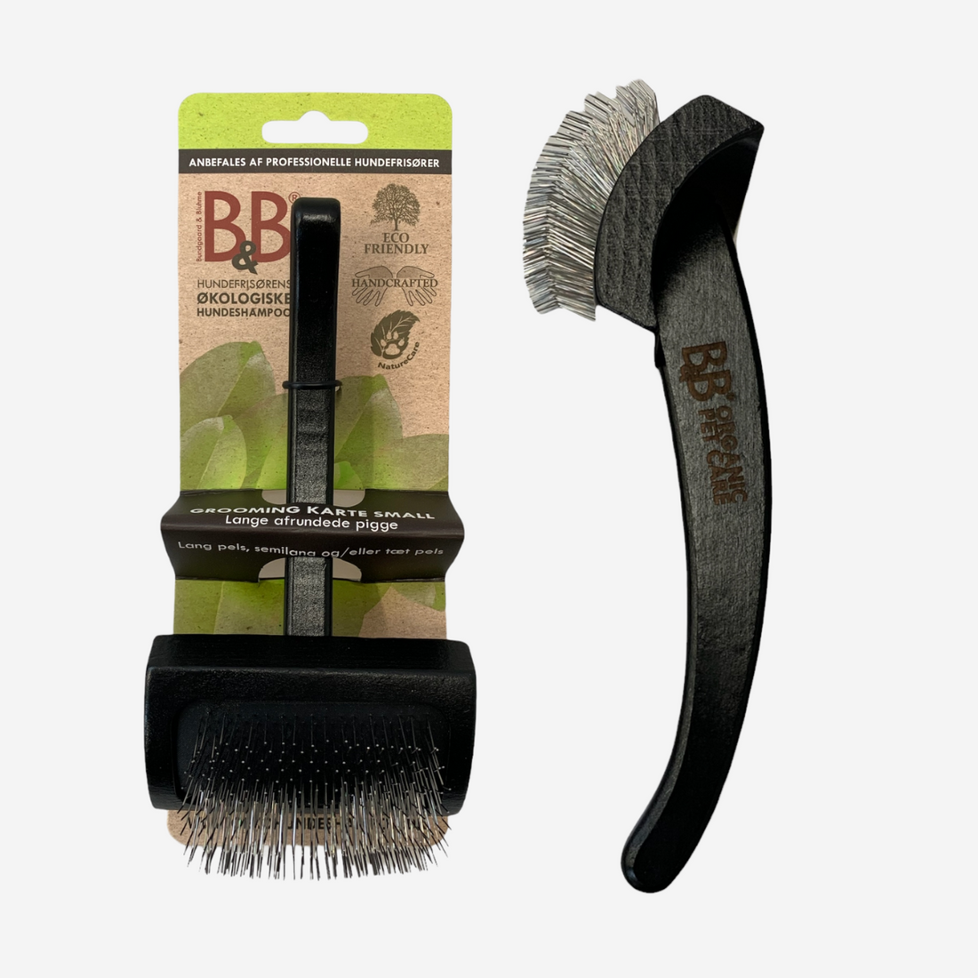 B&B Grooming Karte // Hundebørste til lang og/eller tæt pels
