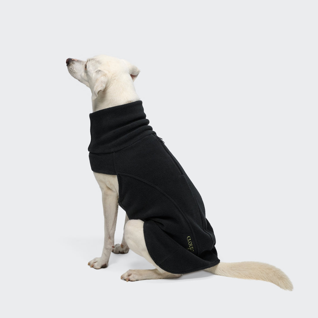 Cloud7 AKTIV Body Warmer // Let og varm fleecetrøje til hunde (black)