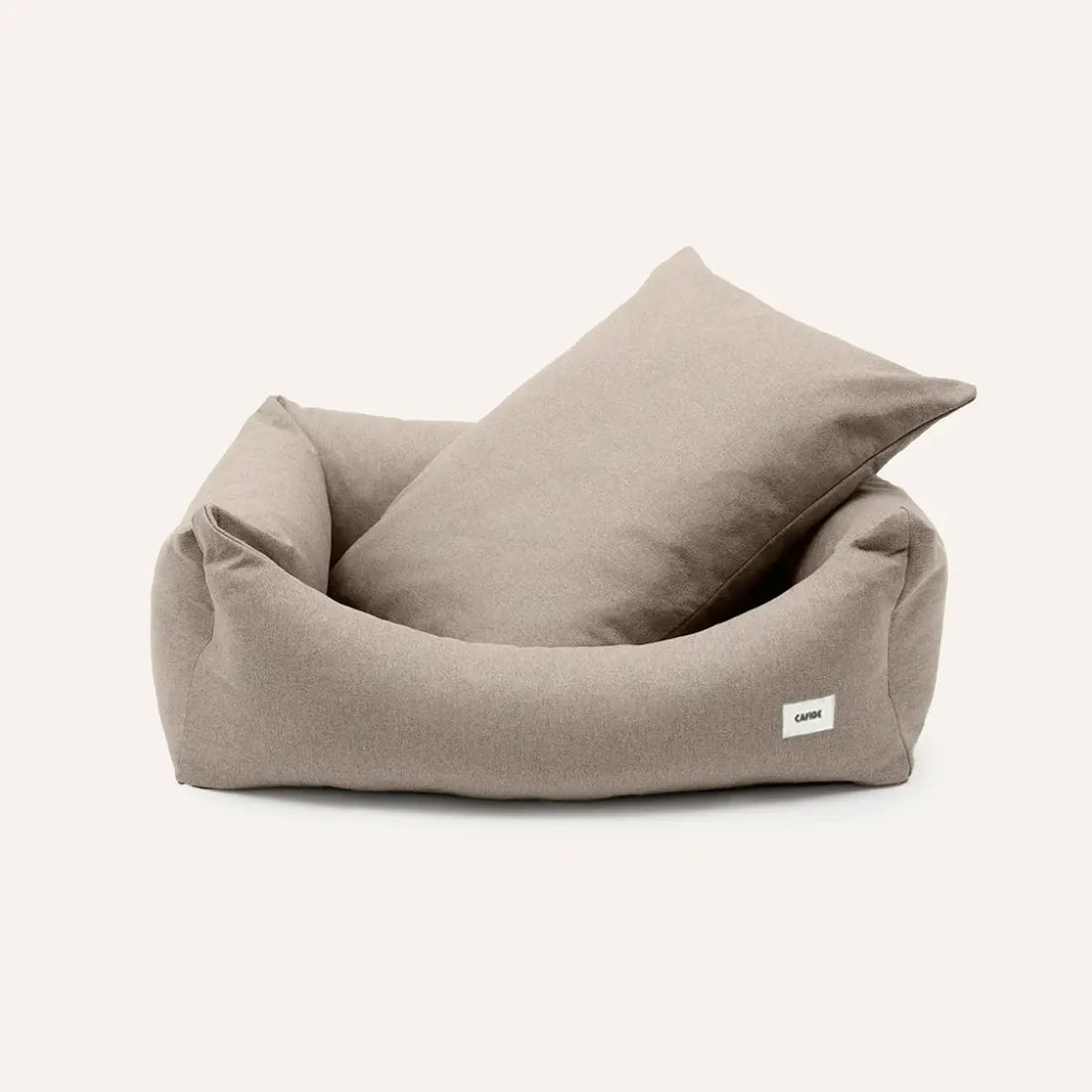 Cafide Snozy // Blød og vaskbar hundeseng (beige)