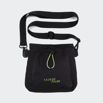 Cloud7 AKTIV Goodie Bag // Crossbody godbidstaske og hundposeholder (sort)