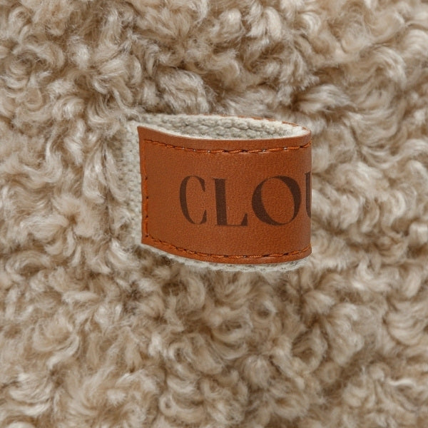 Cloud7 Sleepy // Eksklusiv hundeseng i teddy (curl cream)