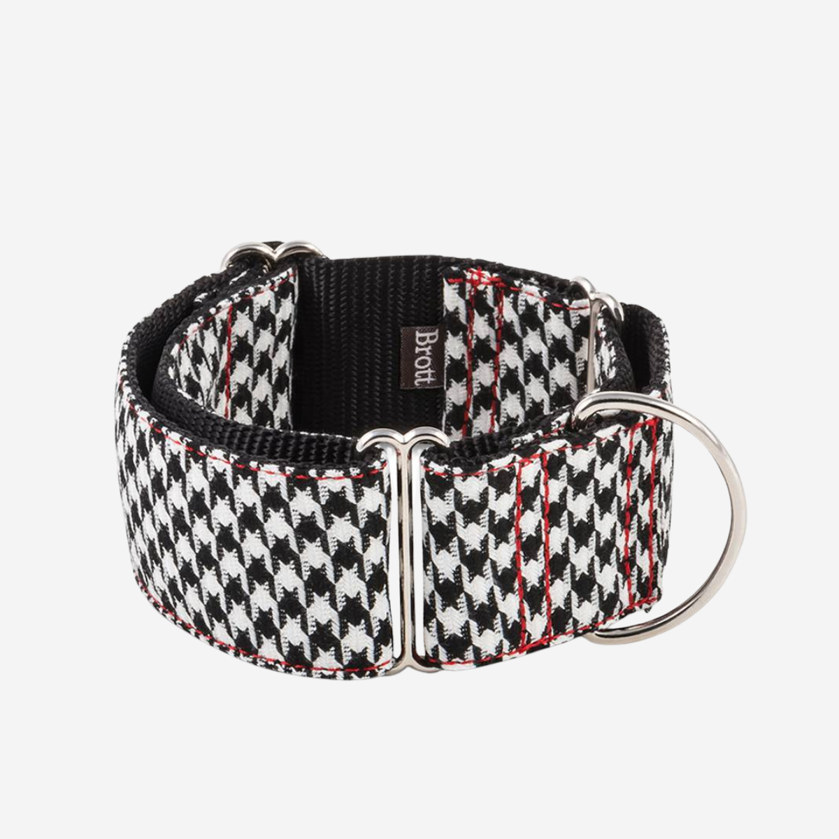 Martingale Brott Ribes // Halsbånd til mynder (houndstooth)