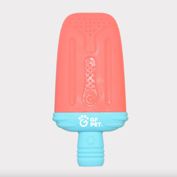 GF Pets® Ice Pop // Kølende frys-selv hundelegetøj (rød)
