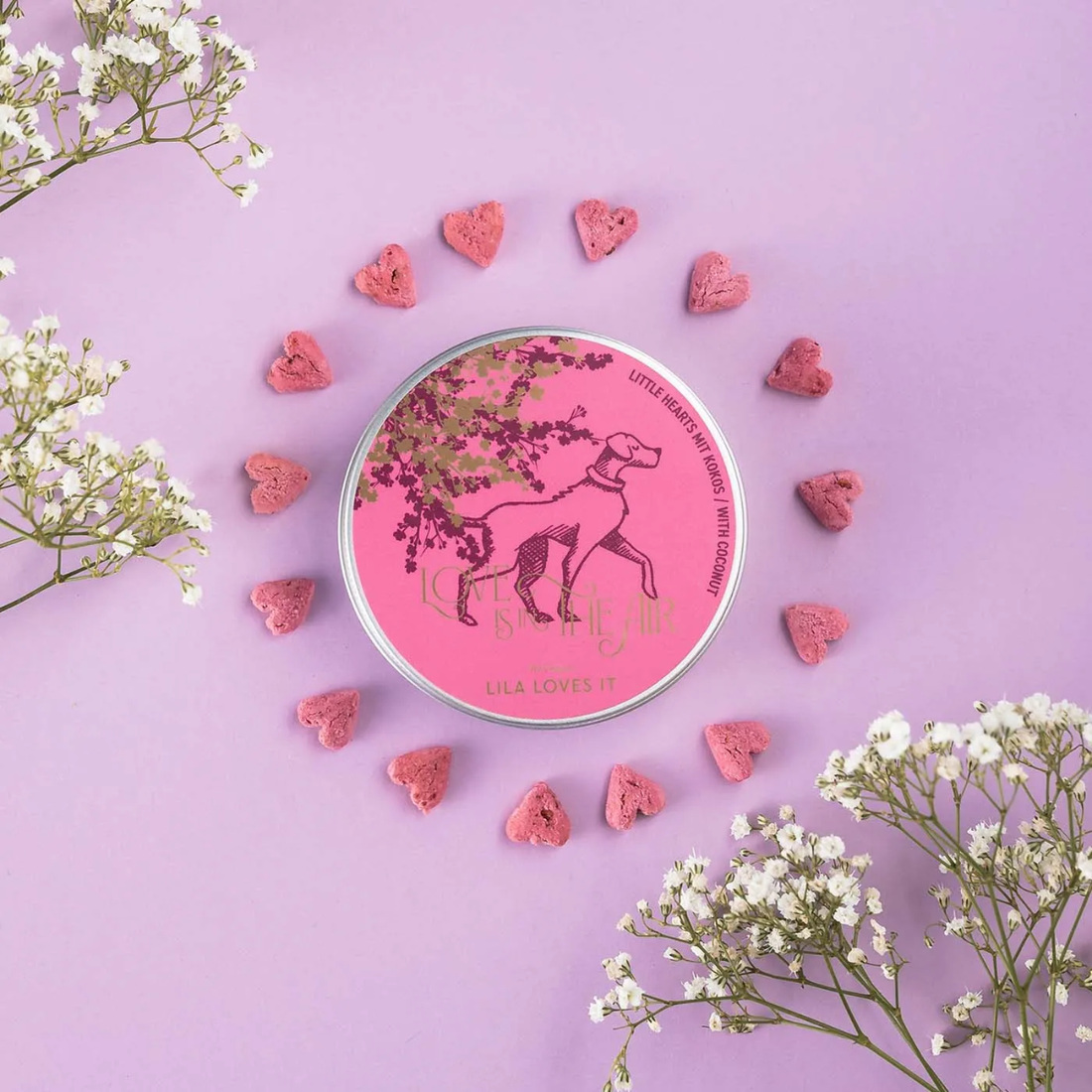 Lila Loves It Happy Hearts // Vegetariske hjerteformede godbidder